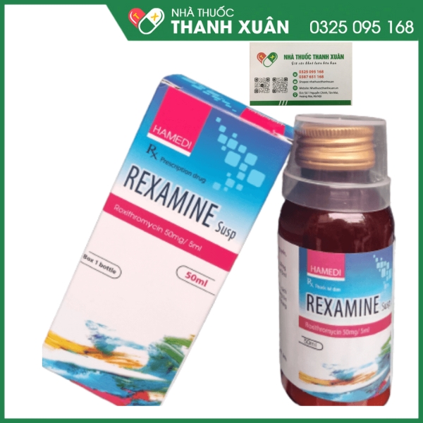 Rexamine Susp - Điều trị các bệnh nhiễm khuẩn